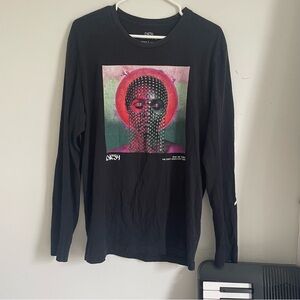 Janelle Monae T-Shirt Unisex Adult Large Black Dirty Computer Tour Wondaland.